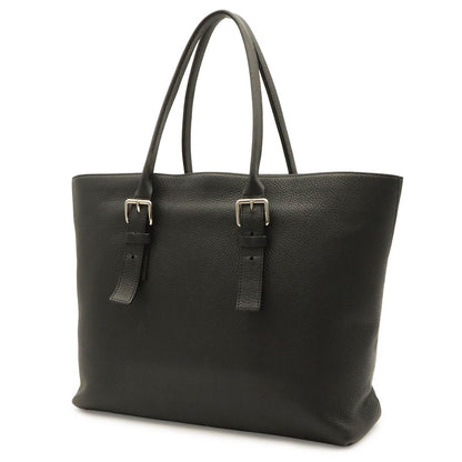 Louis Vuitton Cabas Voyage Tote Shoulder Bag Taurillon Leather Noir Black — view 2