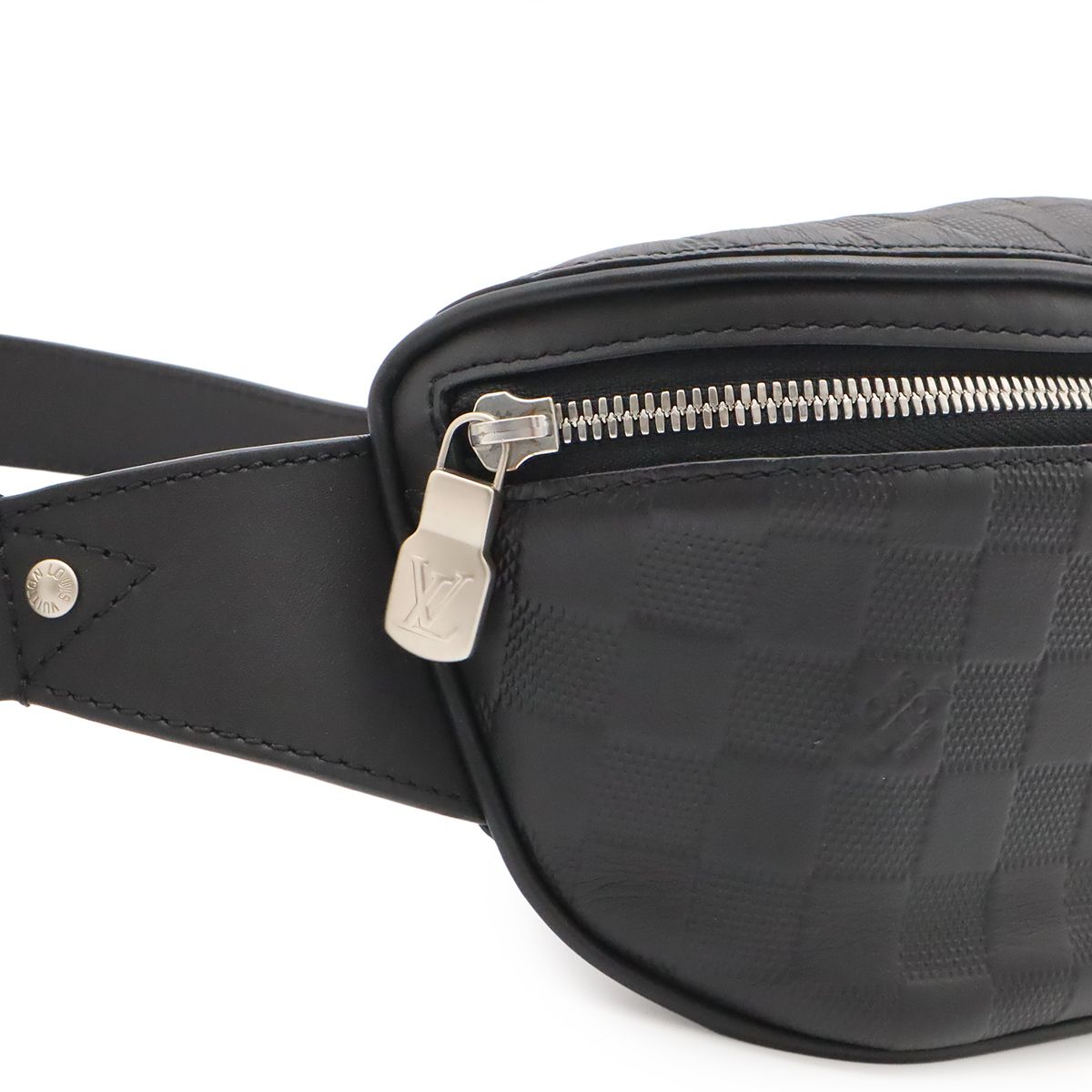 Louis Vuitton Damier Infini Campus Bum Bag Waist Pouch Onyx Black — view 7