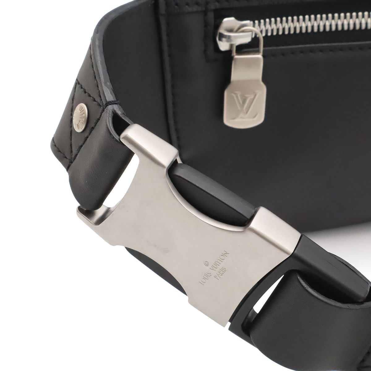 Louis Vuitton Damier Infini Campus Bum Bag Waist Pouch Onyx Black — view 6