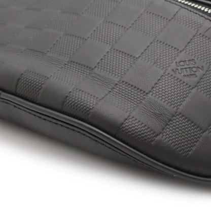 Louis Vuitton Damier Infini Campus Bum Bag Waist Pouch Onyx Black — view 3