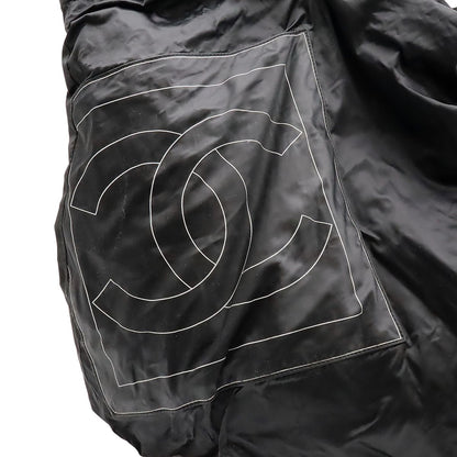 Chanel Sports Line CC Logo Tote Large Travel Bag Nylon Black — view 8