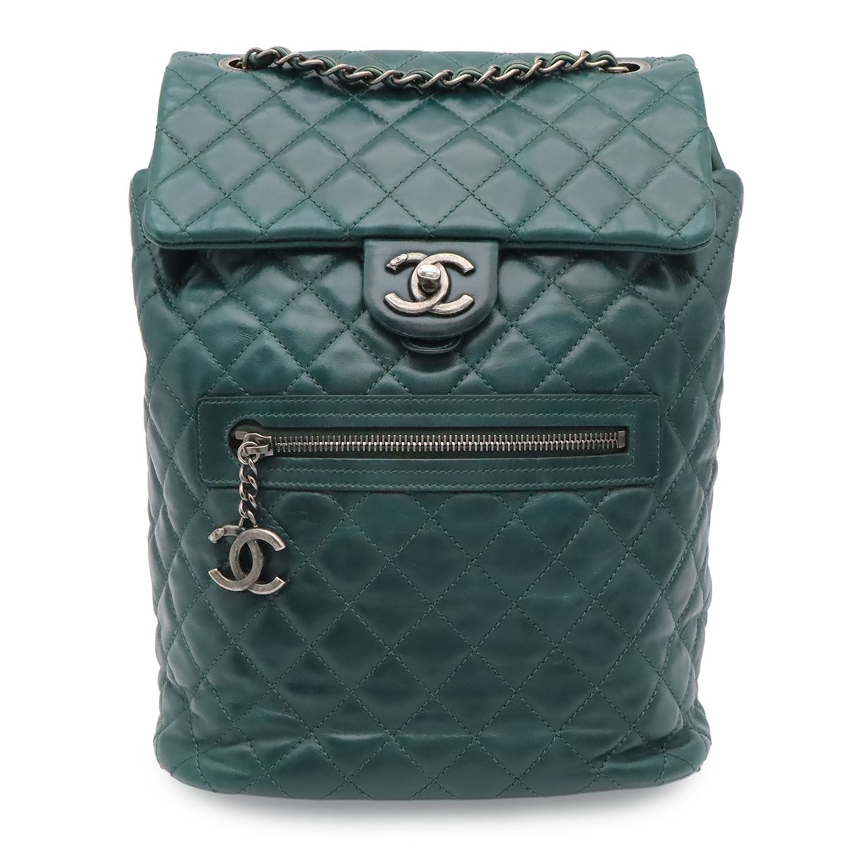 Chanel Quilted CC Logo Backpack Paris Salzburg Metiers D'art Collection Leather