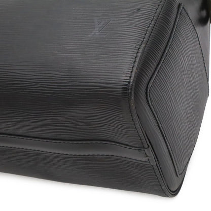 Louis Vuitton Epi Speedy 25 Mini Boston Bag Noir Black Gold — view 3