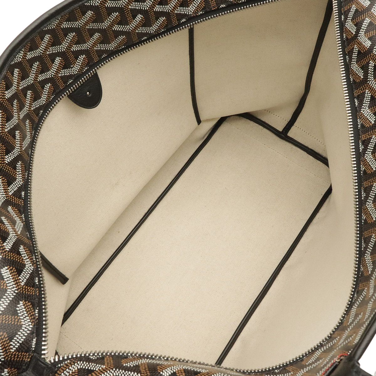 Goyard Artois MM Tote Shoulder Bag Leather White — view 6
