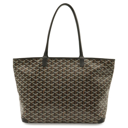 Goyard Artois MM Tote Shoulder Bag Leather White