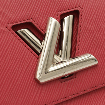Louis Vuitton Epi Twist MM Shoulder Bag Chain Fuchsia Silver — view 7