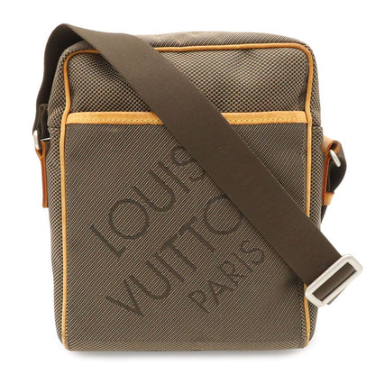 Louis Vuitton Damier Geant Shoulder Bag Crossbody Citadin Canvas Khaki