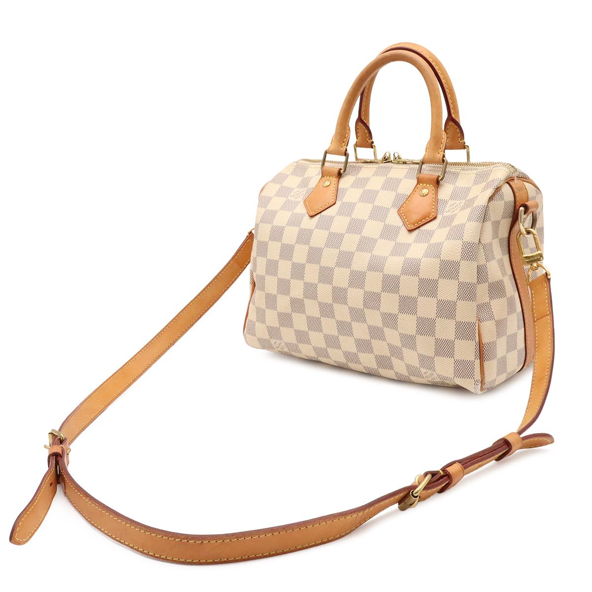 Louis Vuitton Damier Azur Speedy Bandouliere 25 Boston Bag 2-Way — view 2