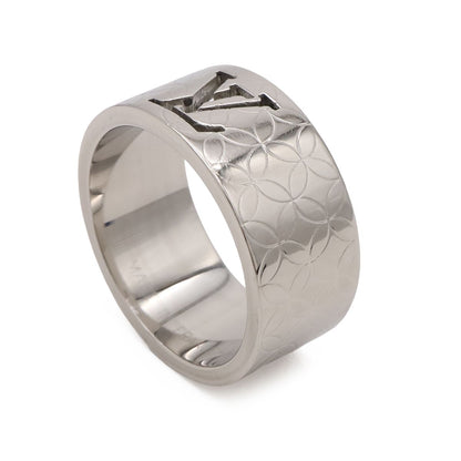 Louis Vuitton Bague Champs Elysees Ring SS Stainless Steel M — view 2