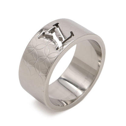 Louis Vuitton Bague Champs Elysees Ring SS Stainless Steel M