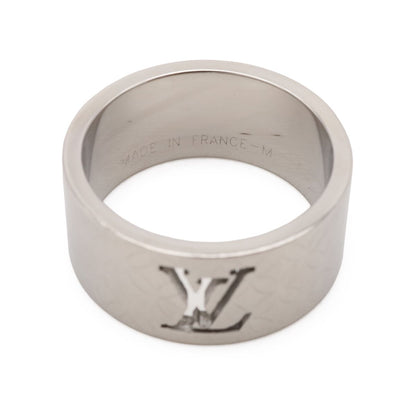 Louis Vuitton Bague Champs Elysees Ring SS Stainless Steel M — view 4