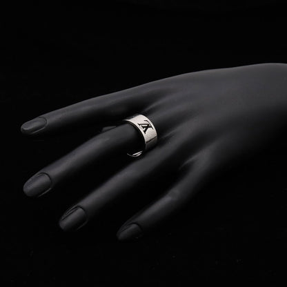 Louis Vuitton Bague Champs Elysees Ring SS Stainless Steel M — view 7
