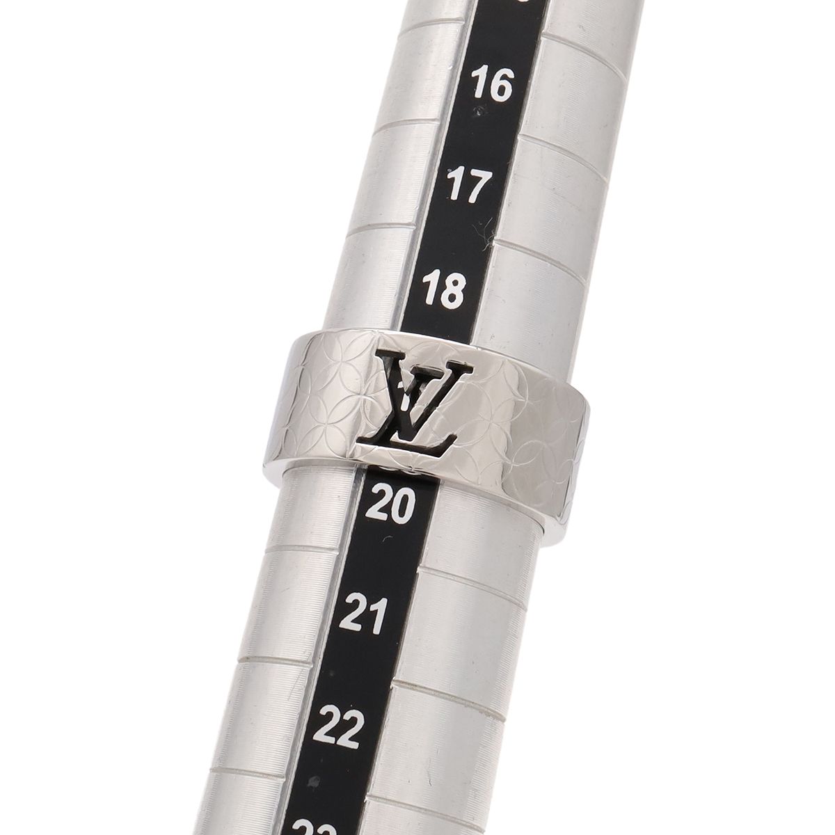 Louis Vuitton Bague Champs Elysees Ring SS Stainless Steel M — view 6