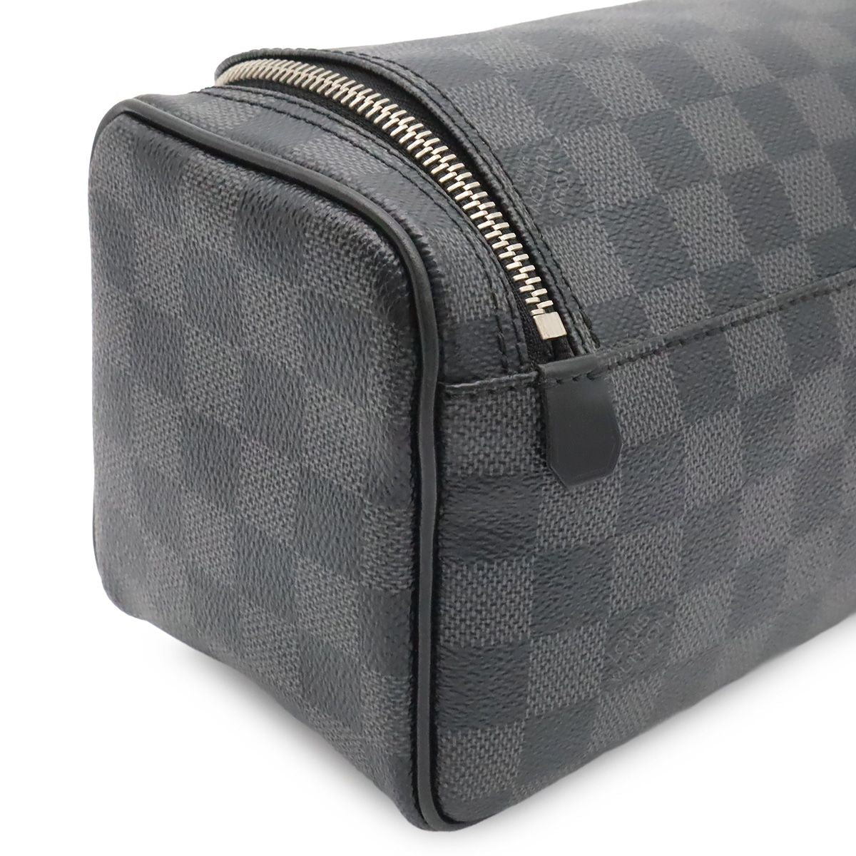 Louis Vuitton Damier Graphite Toilette Pouch Travel Clutch Handbag — view 4