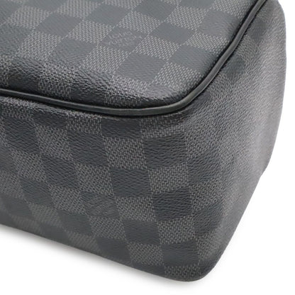 Louis Vuitton Damier Graphite Toilette Pouch Travel Clutch Handbag — view 3
