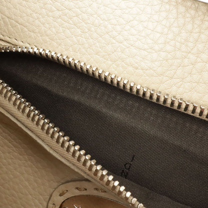 Fendi Selleria Peekaboo Regular Tote 2-Way Shoulder Bag Leather Blue Silver — view 7
