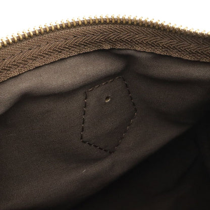 Louis Vuitton Monogram Mini Lin Speedy 30 Mini Boston Bag Canvas Ebene Brown — view 7