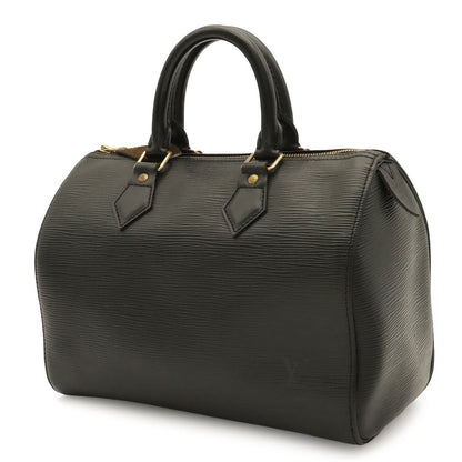 Louis Vuitton Epi Speedy 25 Mini Boston Bag Soft Noir Black Gold — view 2