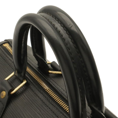 Louis Vuitton Epi Speedy 25 Mini Boston Bag Soft Noir Black Gold — view 4
