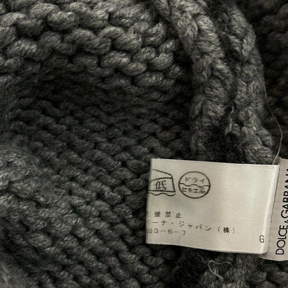Dolce & Gabbana Long Sleeve Sweater Gray — view 6
