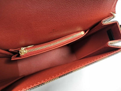 Louis Vuitton Shoulder Bag Tribeca Mini Ebene Damier Gold — view 8