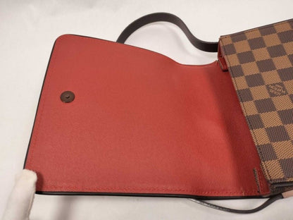 Louis Vuitton Shoulder Bag Tribeca Mini Ebene Damier Gold — view 7