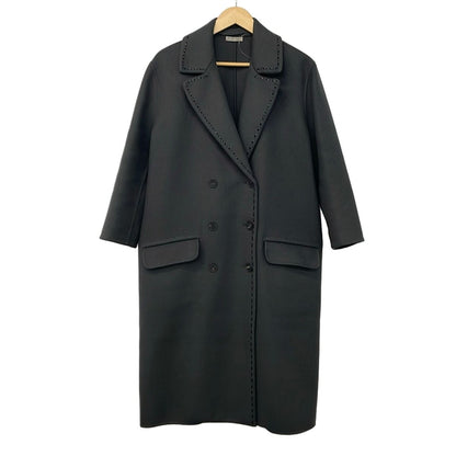 Bottega Veneta Coat S Dark Gray Black Long Sleeve Winter 38