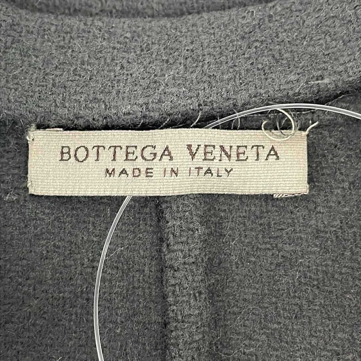 Bottega Veneta Coat S Dark Gray Black Long Sleeve Winter 38 — view 3