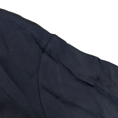 Hermes Dress M Dark Navy Three Quarter Sleeve Knee-length 38 — view 6