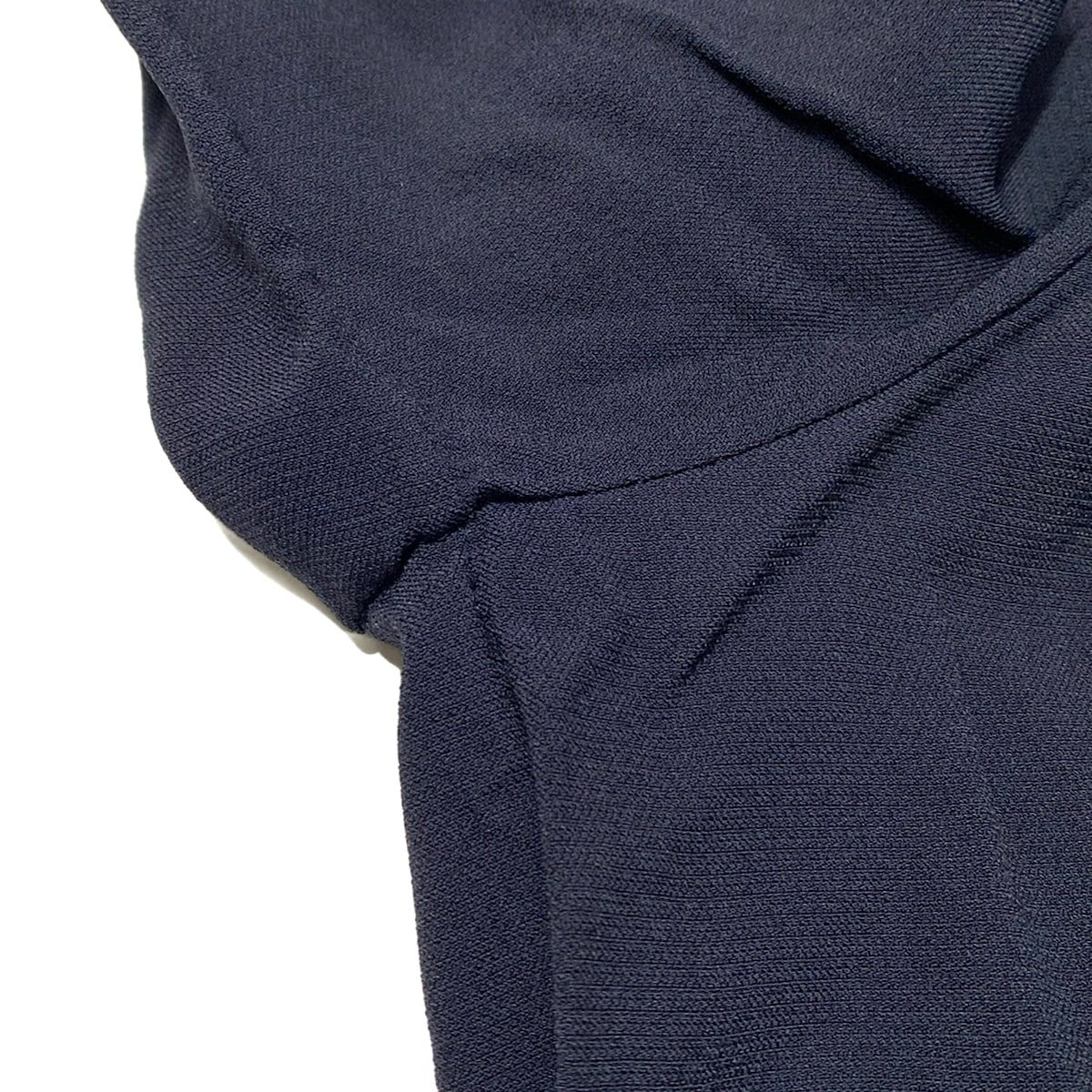 Hermes Dress M Dark Navy Three Quarter Sleeve Knee-length 38 — view 8