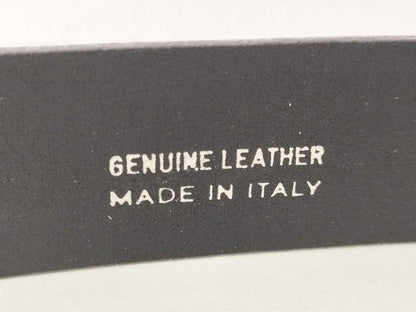 Fendi Belt Mamma Buckle Black Gold Silver Leather FF Logo — view 5