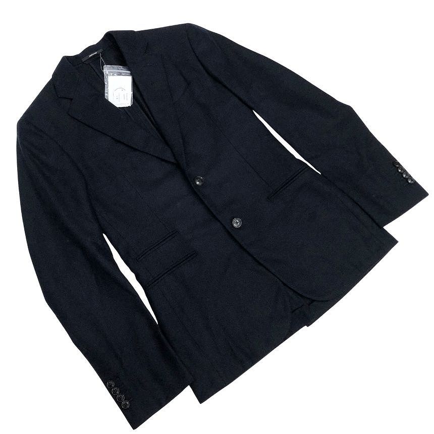 Hermes Cashmere Tailored Jacket Navy Vintage