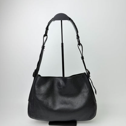 Bottega Veneta Shoulder Bag Leather Black Vintage — view 2