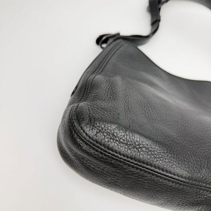 Bottega Veneta Shoulder Bag Leather Black Vintage — view 6
