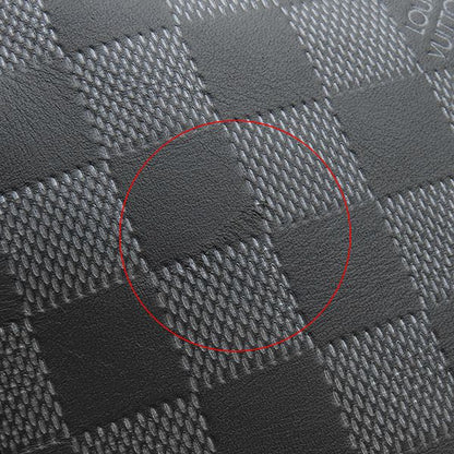 Louis Vuitton Belt Bag Avenue Damier Canvas Infini Metallic Onyx Matte Silver — view 6