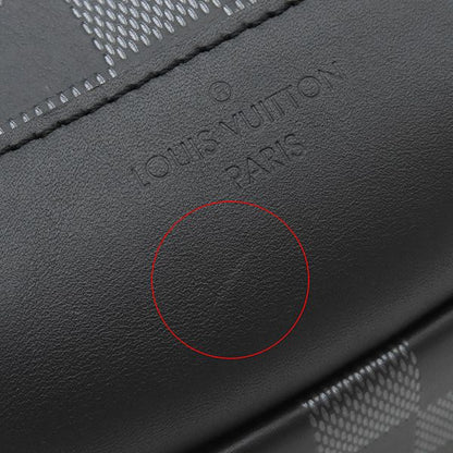 Louis Vuitton Belt Bag Avenue Damier Canvas Infini Metallic Onyx Matte Silver — view 5