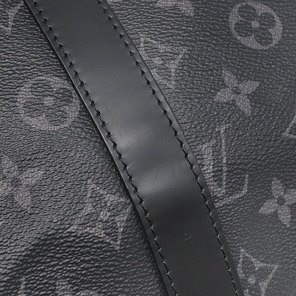 Louis Vuitton Boston Bag Keepall Bandouliere 45 Monogram Eclipse Gunmetal — view 6