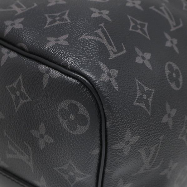 Louis Vuitton Boston Bag Keepall Bandouliere 45 Monogram Eclipse Gunmetal — view 4