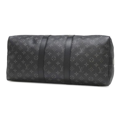 Louis Vuitton Boston Bag Keepall Bandouliere 45 Monogram Eclipse Gunmetal — view 3