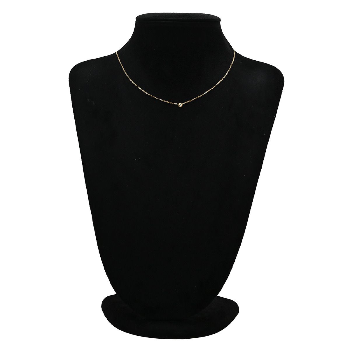 Cartier Necklace d'Amour SM Yellow Gold 18k Diamond Small Model — view 6