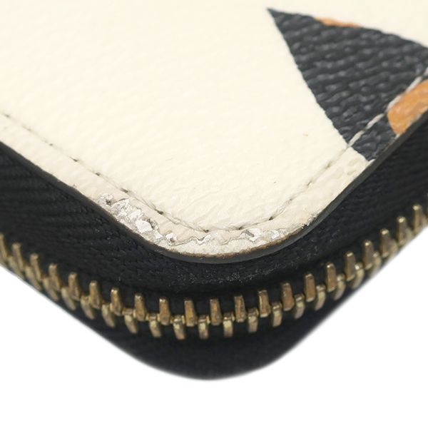Louis Vuitton Wallet Zippy Monogram Canvas Giant Ivoire Gold Zebra — view 4