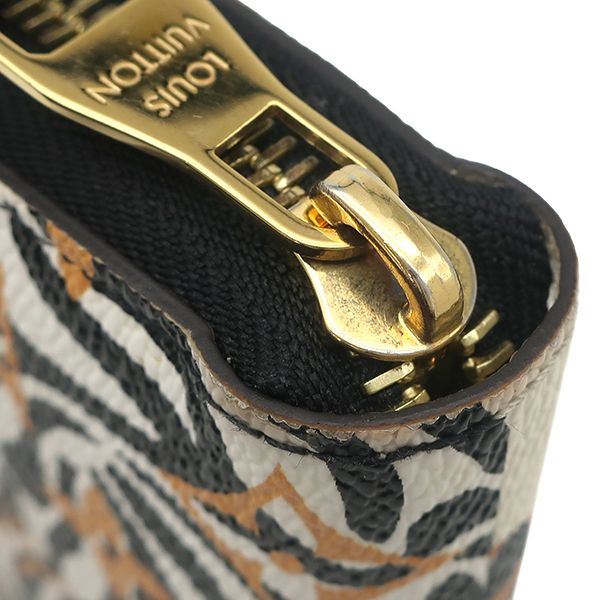 Louis Vuitton Wallet Zippy Monogram Canvas Giant Ivoire Gold Zebra — view 7