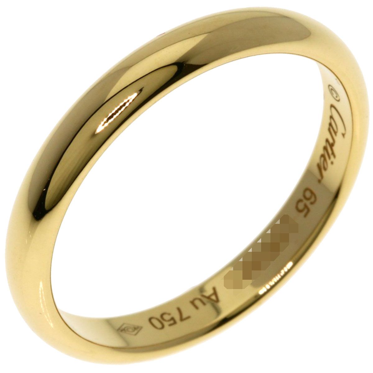 Cartier Wedding 65 Ring 18k Yellow Gold — view 2