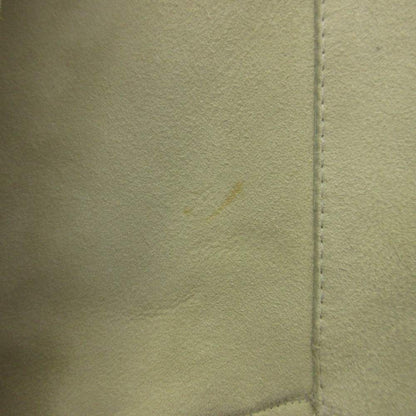 Max Mara White Tag Shearling Coat Leather Real Fur Long M Ivory XZ GY 18 40 — view 8