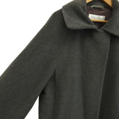 Max Mara White Tag Soutien Collar Coat Outer Wool Cashmere Blend a Line — view 4