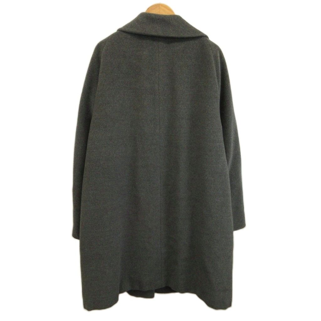 Max Mara White Tag Soutien Collar Coat Outer Wool Cashmere Blend a Line — view 2