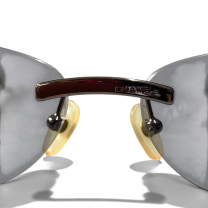 Chanel Rimless CC Logo Sunglasses 87 Eyewear — view 7