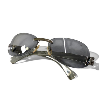 Chanel Rimless CC Logo Sunglasses 87 Eyewear — view 5