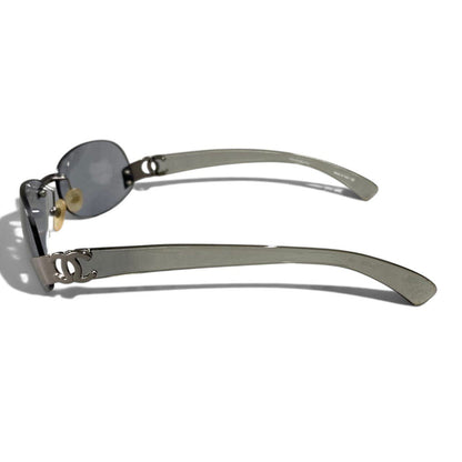 Chanel Rimless CC Logo Sunglasses 87 Eyewear — view 3