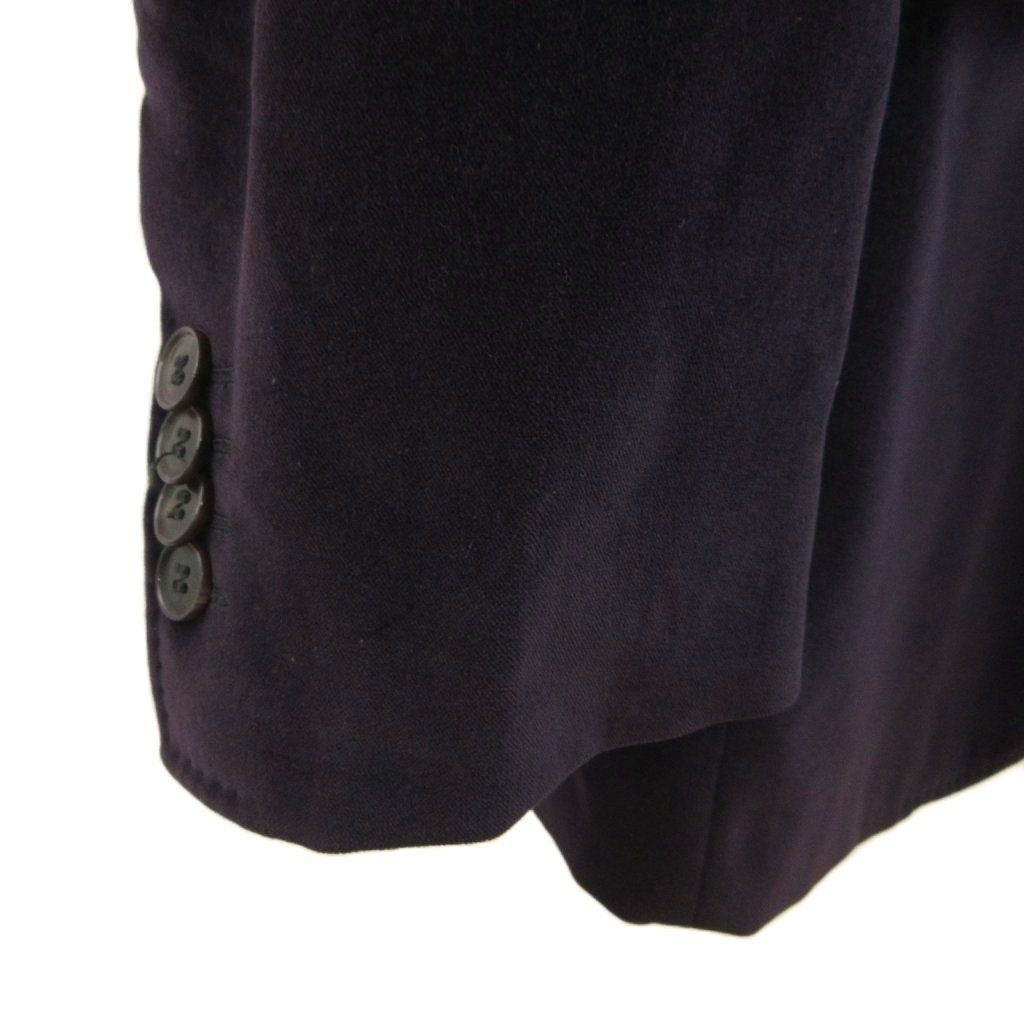 Dolce & Gabbana Tailored Jacket Velour Single Fully Lined Shoulder Pad XL 52 — view 5
